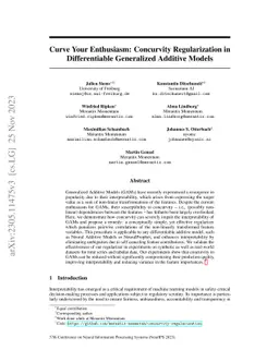 Curve Your Enthusiasm: Concurvity Regularization in Differentiable
  Generalized Additive Models