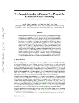 TreePrompt: Learning to Compose Tree Prompts for Explainable Visual
  Grounding