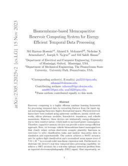 Biomembrane-based Memcapacitive Reservoir Computing System for Energy
  Efficient Temporal Data Processing