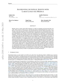 Augmenting Autotelic Agents with Large Language Models