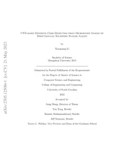 CNN-based Dendrite Core Detection from Microscopic Images of
  Directionally Solidified Ni-base Alloys