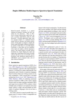 Duplex Diffusion Models Improve Speech-to-Speech Translation