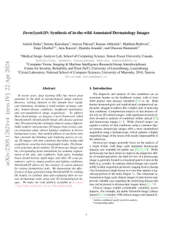 DermSynth3D: Synthesis of in-the-wild Annotated Dermatology Images