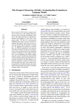 This Prompt is Measuring <MASK>: Evaluating Bias Evaluation in Language
  Models