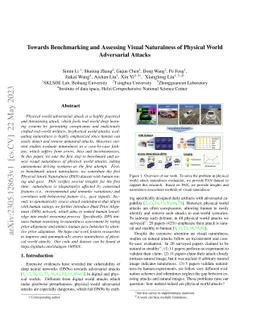 Towards Benchmarking and Assessing Visual Naturalness of Physical World
  Adversarial Attacks