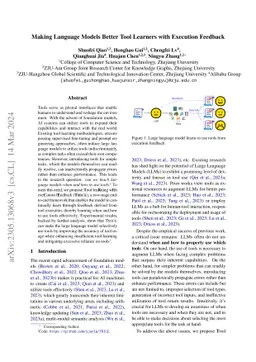 Making Language Models Better Tool Learners with Execution Feedback