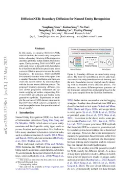 DiffusionNER: Boundary Diffusion for Named Entity Recognition
