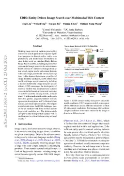 EDIS: Entity-Driven Image Search over Multimodal Web Content