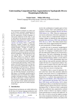 Understanding Compositional Data Augmentation in Typologically Diverse
  Morphological Inflection
