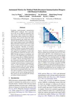 Automated Metrics for Medical Multi-Document Summarization Disagree with
  Human Evaluations