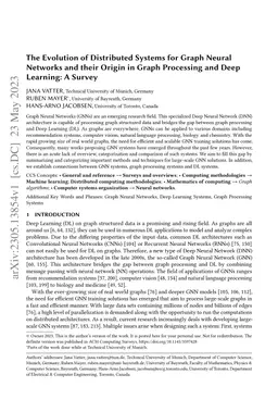 The Evolution of Distributed Systems for Graph Neural Networks and their
  Origin in Graph Processing and Deep Learning: A Survey