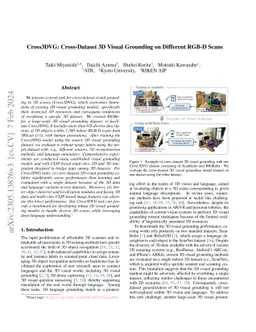 Cross3DVG: Cross-Dataset 3D Visual Grounding on Different RGB-D Scans