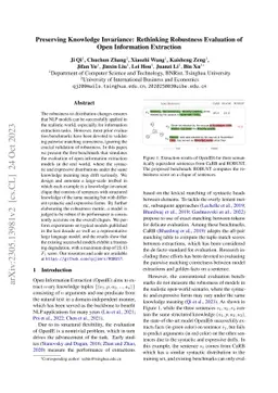 Preserving Knowledge Invariance: Rethinking Robustness Evaluation of Open Information Extraction