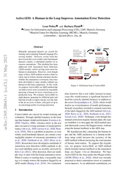 ActiveAED: A Human in the Loop Improves Annotation Error Detection