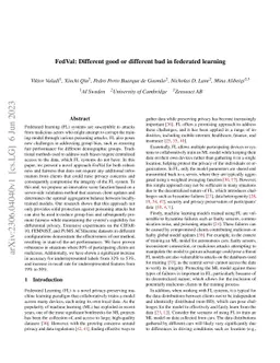 FedVal: Different good or different bad in federated learning