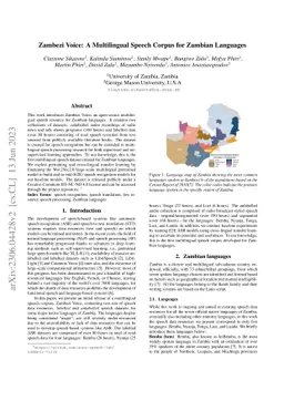 Zambezi Voice: A Multilingual Speech Corpus for Zambian Languages