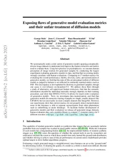 Exposing flaws of generative model evaluation metrics and their unfair
  treatment of diffusion models