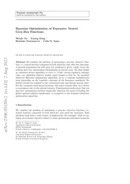 Bayesian Optimization of Expensive Nested Grey-Box Functions