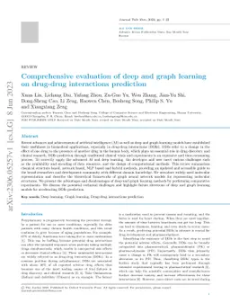 Comprehensive evaluation of deep and graph learning on drug-drug
  interactions prediction
