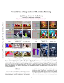 Grounded Text-to-Image Synthesis with Attention Refocusing