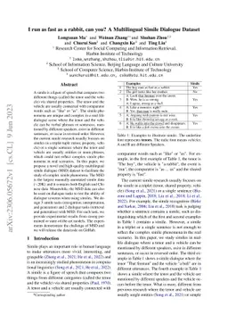 I run as fast as a rabbit, can you? A Multilingual Simile Dialogue
  Dataset