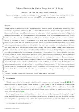 Federated Learning for Medical Image Analysis: A Survey
