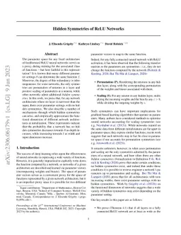 Hidden symmetries of ReLU networks