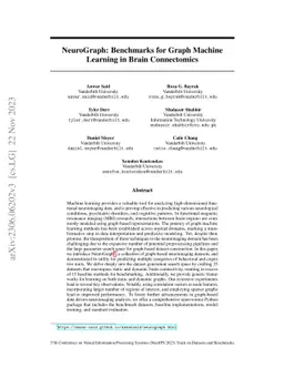 NeuroGraph: Benchmarks for Graph Machine Learning in Brain Connectomics