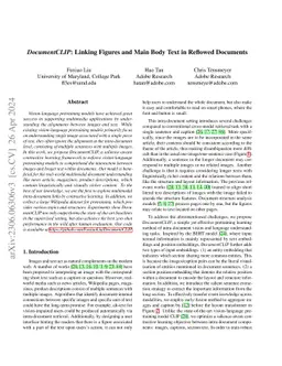 DocumentCLIP: Linking Figures and Main Body Text in Reflowed Documents