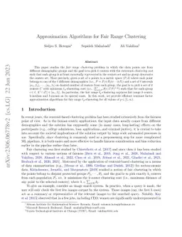 Approximation Algorithms for Fair Range Clustering