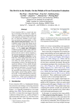 The Devil is in the Details: On the Pitfalls of Event Extraction
  Evaluation