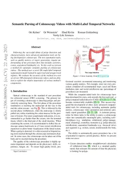 Semantic Parsing of Colonoscopy Videos with Multi-Label Temporal
  Networks