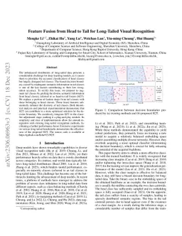 Feature Fusion from Head to Tail for Long-Tailed Visual Recognition