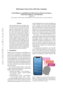 Referring to Screen Texts with Voice Assistants