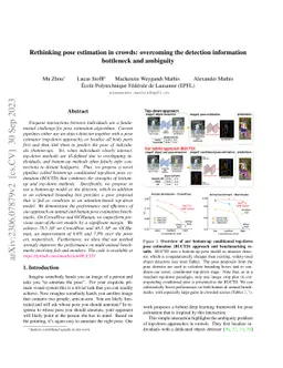 Rethinking pose estimation in crowds: overcoming the detection
  information-bottleneck and ambiguity