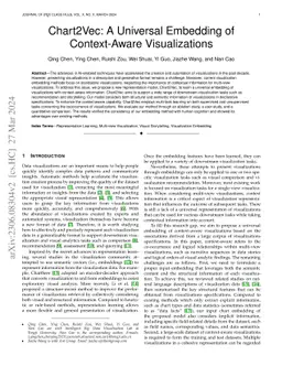 Chart2Vec: A Universal Embedding of Context-Aware Visualizations