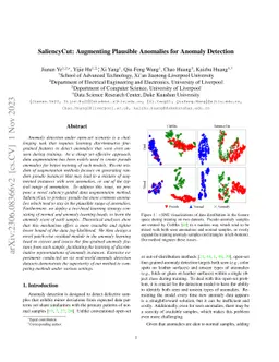 SaliencyCut: Augmenting Plausible Anomalies for Anomaly Detection