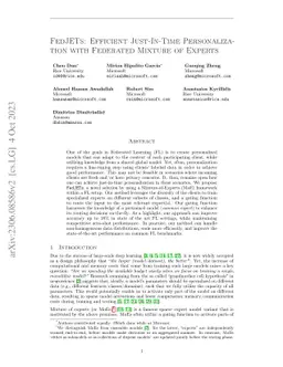 Learning to Specialize: Joint Gating-Expert Training for Adaptive MoEs in Decentralized Settings