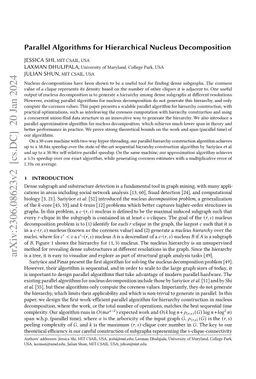 Parallel Algorithms for Hierarchical Nucleus Decomposition
