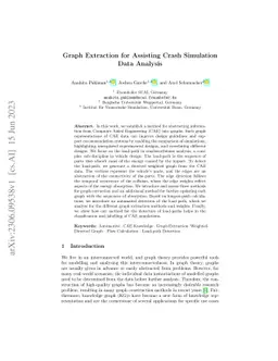 Graph Extraction for Assisting Crash Simulation Data Analysis