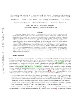 Exposing Attention Glitches with Flip-Flop Language Modeling