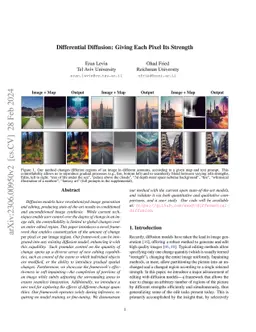 Differential Diffusion: Giving Each Pixel Its Strength