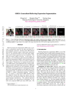 GRES: Generalized Referring Expression Segmentation