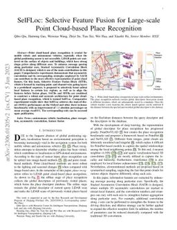 SelFLoc: Selective Feature Fusion for Large-scale Point Cloud-based
  Place Recognition