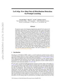 LoCoOp: Few-Shot Out-of-Distribution Detection via Prompt Learning