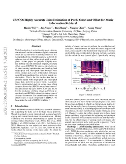 JEPOO: Highly Accurate Joint Estimation of Pitch, Onset and Offset for
  Music Information Retrieval