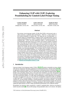 Enhancing CLIP with CLIP: Exploring Pseudolabeling for Limited-Label
  Prompt Tuning