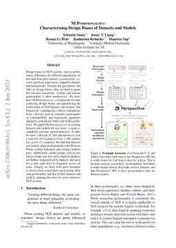 NLPositionality: Characterizing Design Biases of Datasets and Models