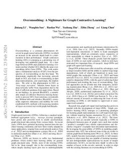 Oversmoothing: A Nightmare for Graph Contrastive Learning?