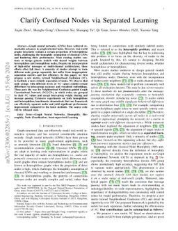 Clarify Confused Nodes via Separated Learning